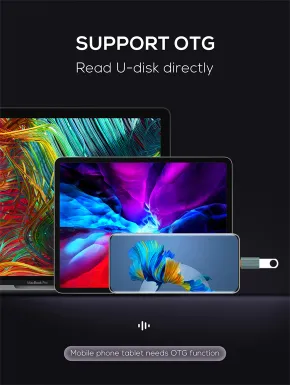 LDNIO USB C to USB Adapter LC140 Fast Data Transfer for Android iPhone Laptop and Tablet